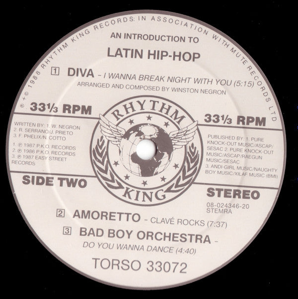 Various : An Introduction To Latin Hip-Hop (LP, Comp)
