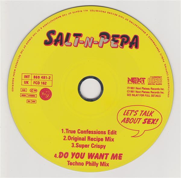 Salt 'N' Pepa : Let's Talk About Sex! (CD, Single)