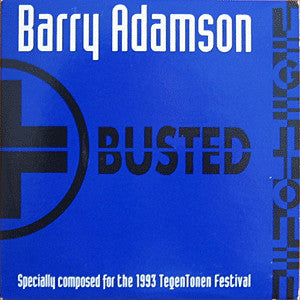 Barry Adamson : Busted (CD, Single, Promo)