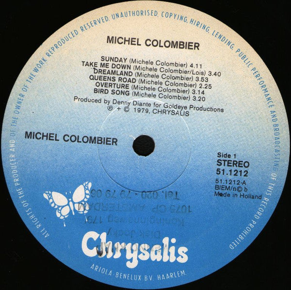 Michel Colombier : Michel Colombier (LP, Album)