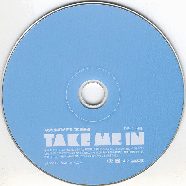 VanVelzen : Take Me In & Hear Me Out (CD, Album)
