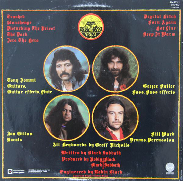 Black Sabbath : Born Again (LP, Album)