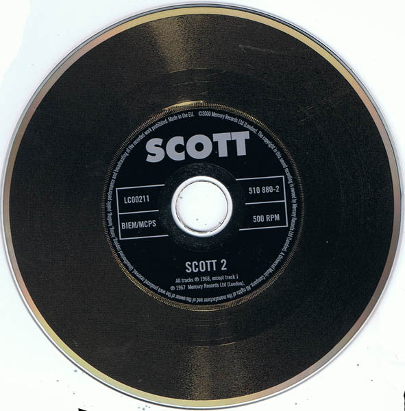 Scott Walker : Scott 2 (HDCD, Album, RE, RM)