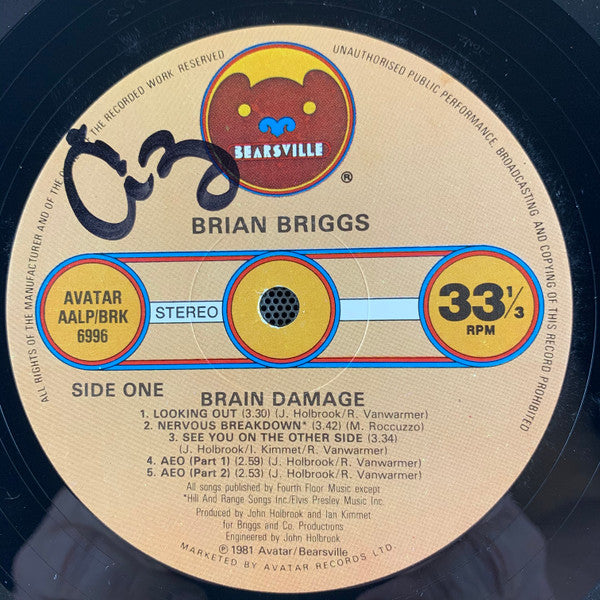 Brian Briggs : Brian Damage (LP)