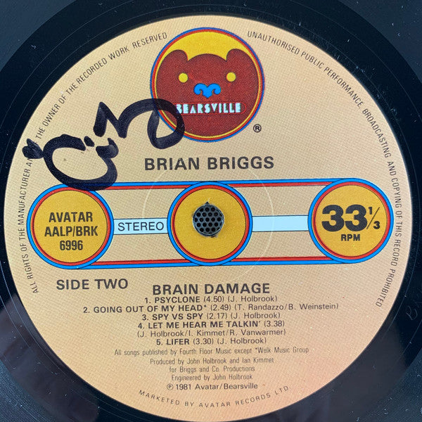 Brian Briggs : Brian Damage (LP)