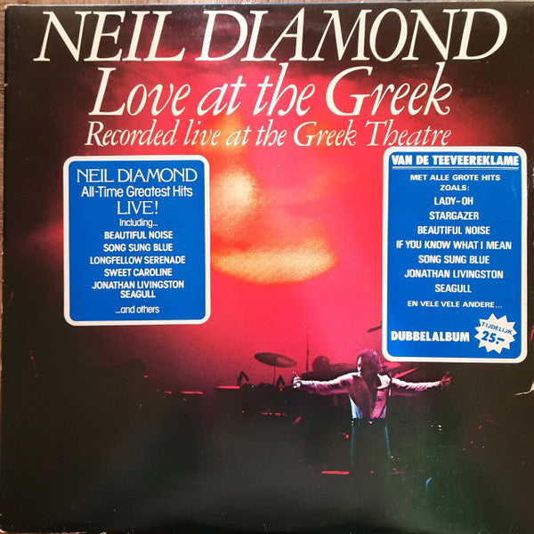 Neil Diamond : Love At The Greek (Recorded Live At The Greek Theatre) (2xLP, Album, Gat)