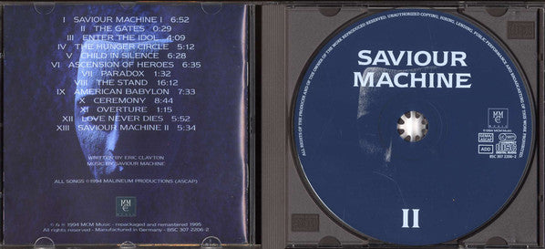 Saviour Machine : Saviour Machine II (CD, Album, RE, RM)