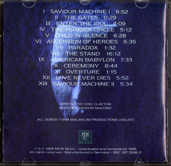 Saviour Machine : Saviour Machine II (CD, Album, RE, RM)