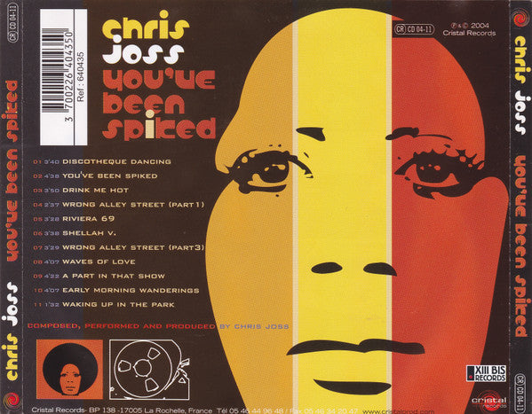 Chris Joss : You've Been Spiked (CD, Album)