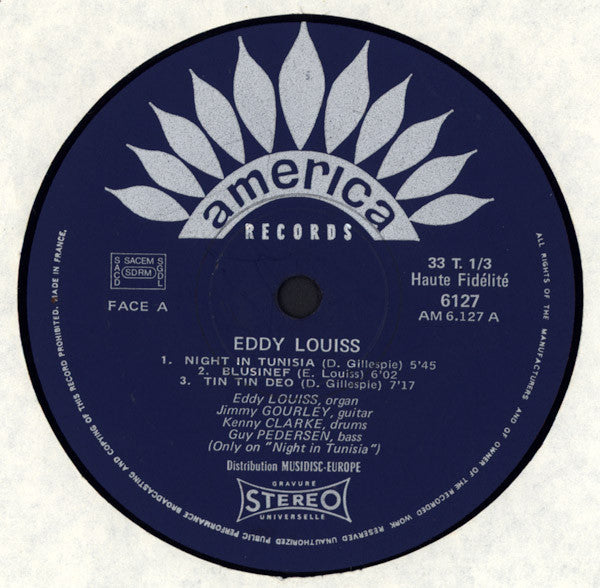 Eddy Louiss : Orgue (LP, Album)