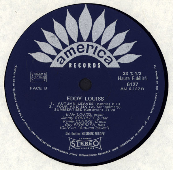 Eddy Louiss : Orgue (LP, Album)