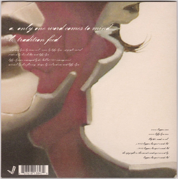 Biffy Clyro : Only One Word Comes To Mind (7", Single)