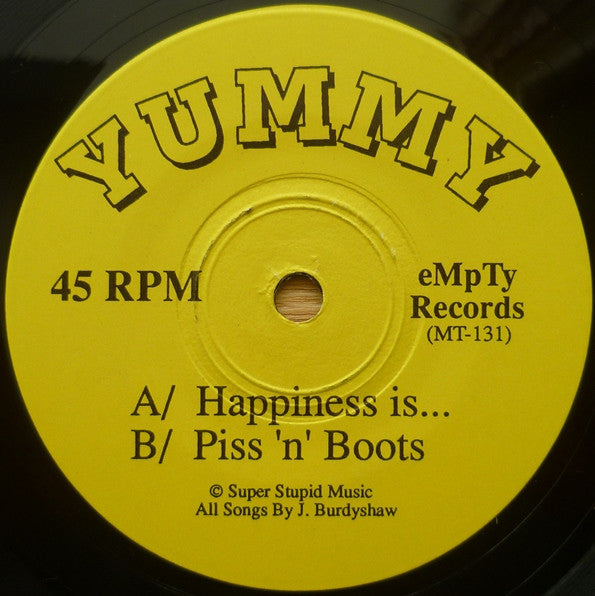 Yummy (4) : Happiness Is... (7", Single)