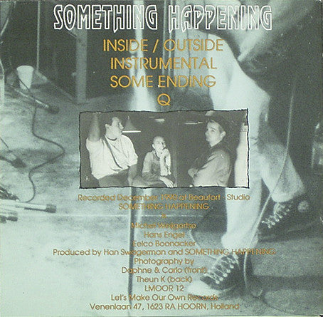 Something Happening : Q (7", EP)