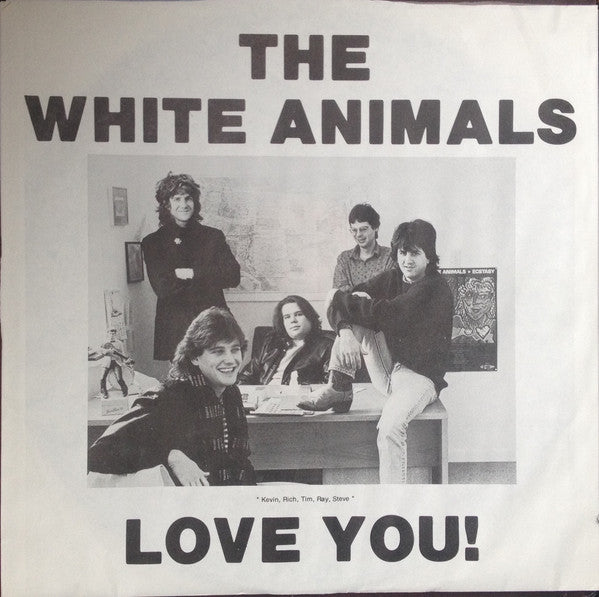 White Animals : White Animals (LP, Album)