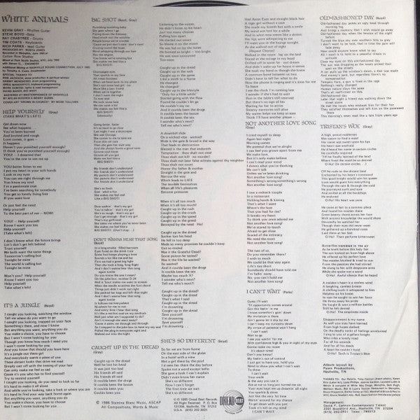 White Animals : White Animals (LP, Album)