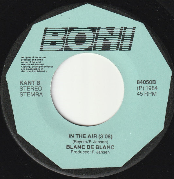 Blanc De Blanc : Besos De Ti Ami (7", Single)