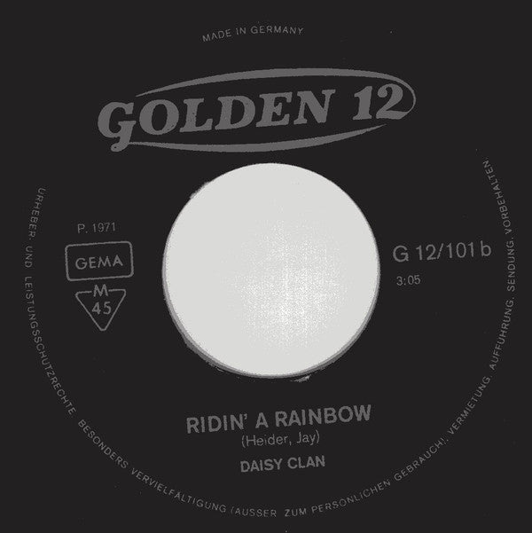 Daisy Clan : San Francisco China Town / Ridin' A Rainbow (7", Single)
