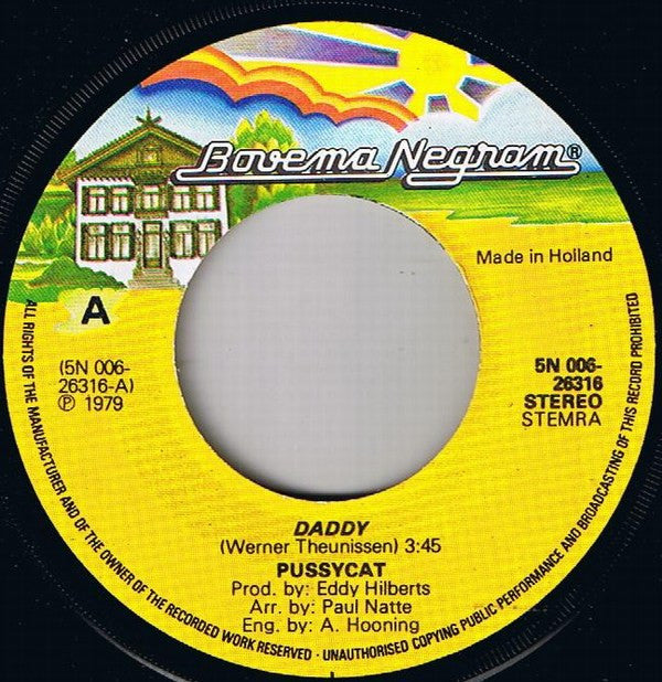 Pussycat (2) : Daddy (7", Single)