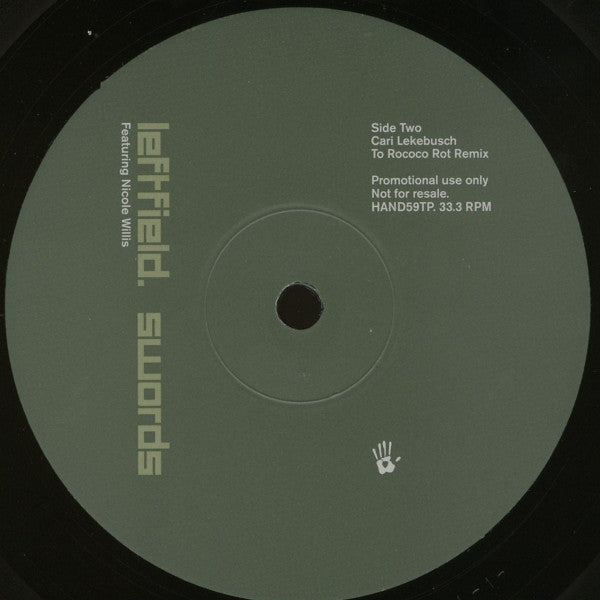 Leftfield Featuring Nicole Willis : Swords (2x12", Promo)