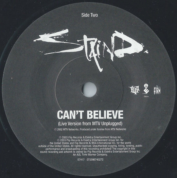 Staind : Price To Play (7", Num)
