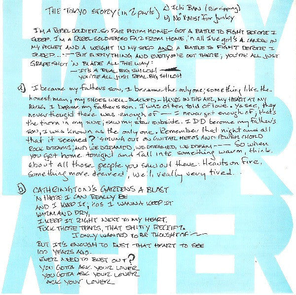 Happy Ever After : Robespierre's Mirror In Giovannis Room (7", Single)