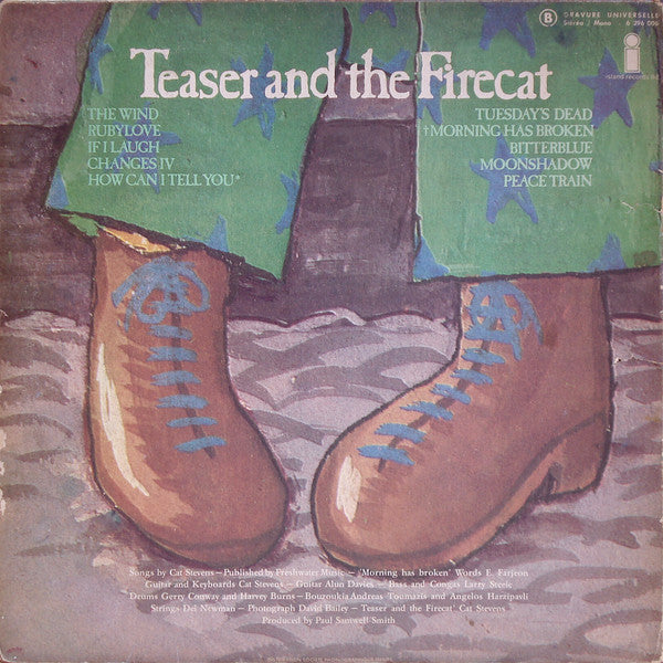 Cat Stevens : Teaser And The Firecat (LP, Album, Gat)