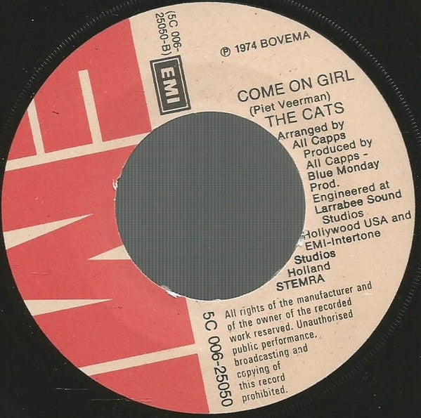 The Cats : Come Sunday (7", Single)