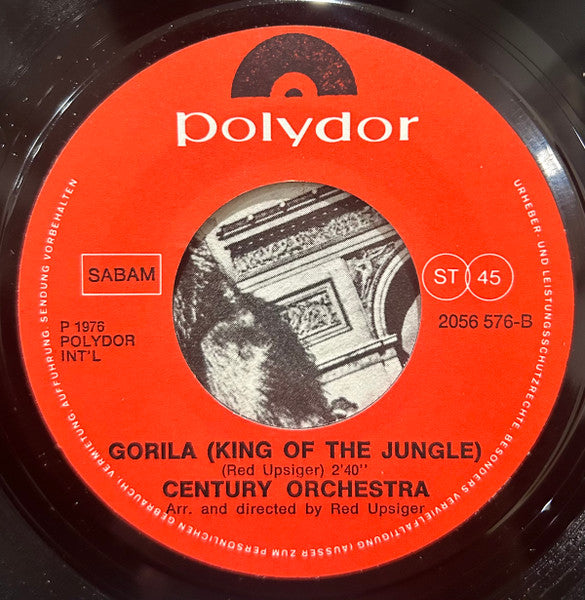 Century Orchestra : King-Kong Is Back Again (7", Single)