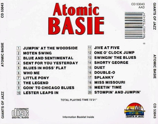 Count Basie Orchestra : Atomic Basie (CD, Comp)