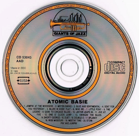 Count Basie Orchestra : Atomic Basie (CD, Comp)