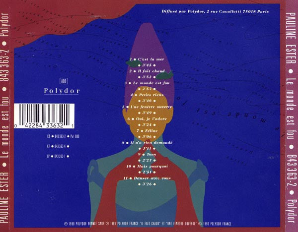 Pauline Ester : Le Monde Est Fou (CD, Album)