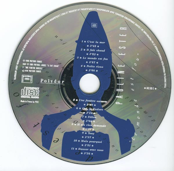 Pauline Ester : Le Monde Est Fou (CD, Album)