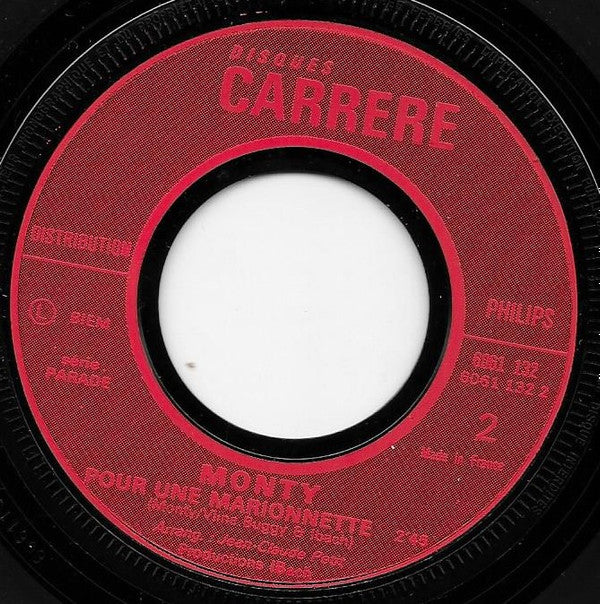 Monty (6) : Pour Une Marionnette / La Fête Au Village (7", Mou)