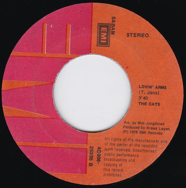 The Cats : Like A Spanish Song  (7", Single)