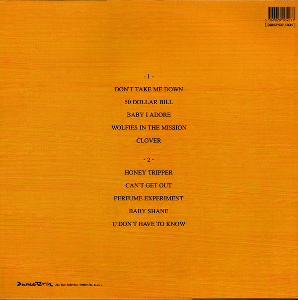 Jive Turkey : Perfume Experiment (LP, Album)