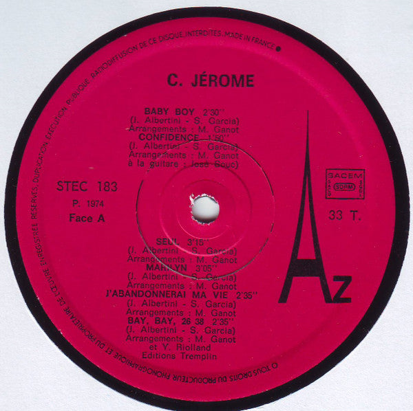 C. Jérôme : Baby Boy... (LP, Album)