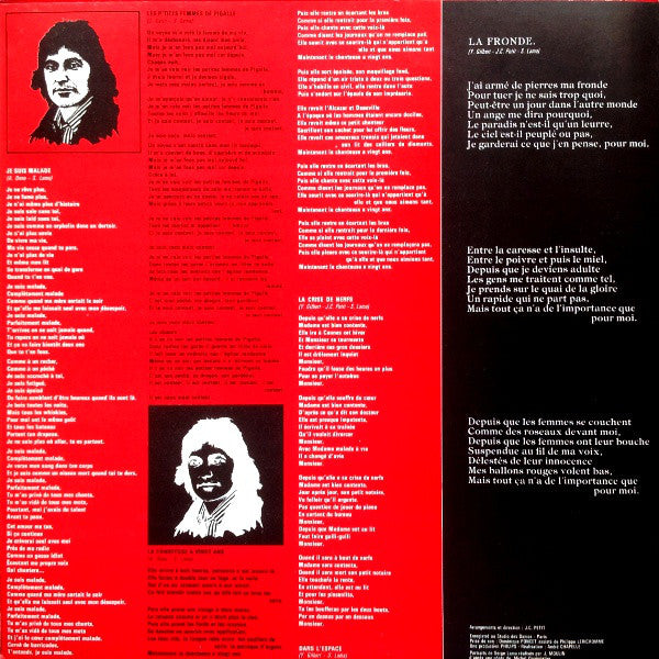 Serge Lama : Je Suis Malade (LP, Gat)