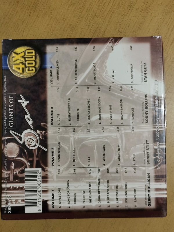 Various : Giants of Jazz    4CD box (4xCD, Comp)