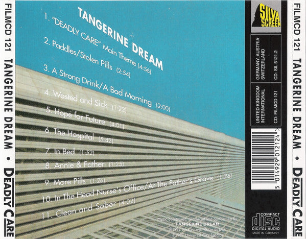 Tangerine Dream : Deadly Care (Original Soundtrack Recording) (CD, Album)