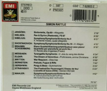 Sir Simon Rattle : The Compact Disc Collection (CD, Album, Comp)