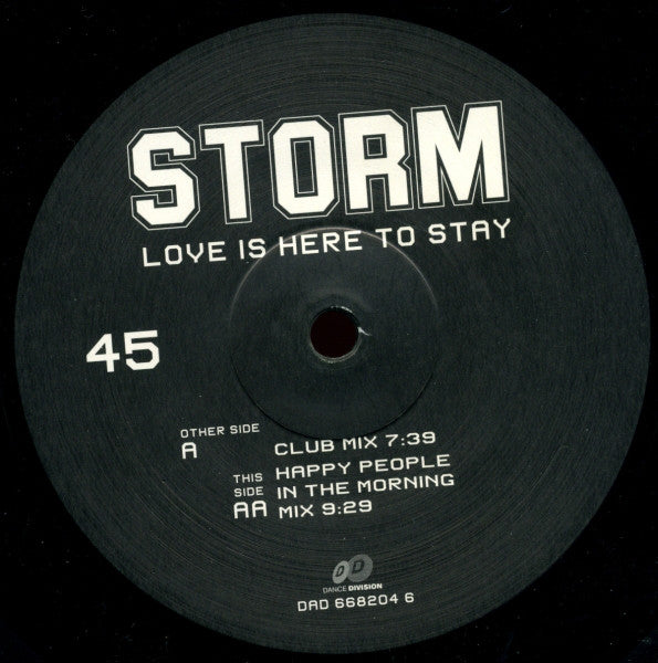Storm : Love Is Here To Stay (12")
