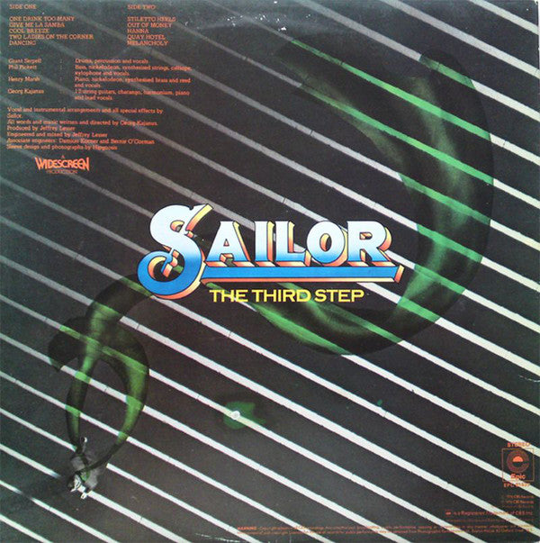 Sailor : The Third Step (LP, Album, Gat)