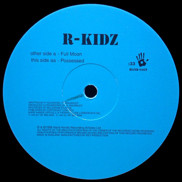 R-Kidz : Full Moon / Possessed (12")