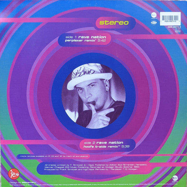 DJ Hooligan : Rave Nation (The Remixes Part One) (12")