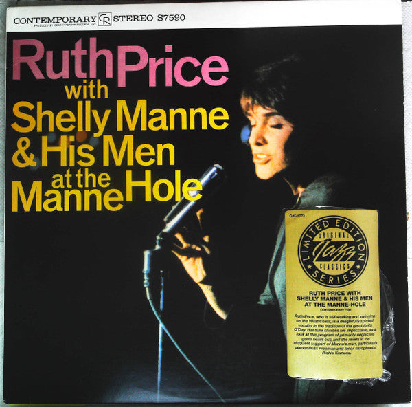 Ruth Price With Shelly Manne & His Men : At The Manne Hole (LP, Album, Ltd, RE, RM)