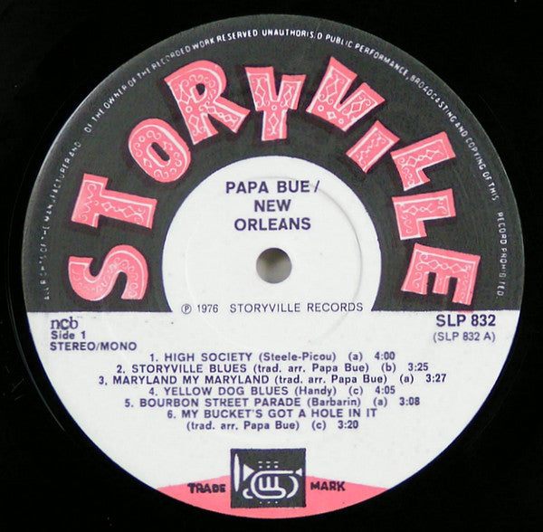 Papa Bue's Viking Jazzband* : New Orleans (LP, Comp, RE)
