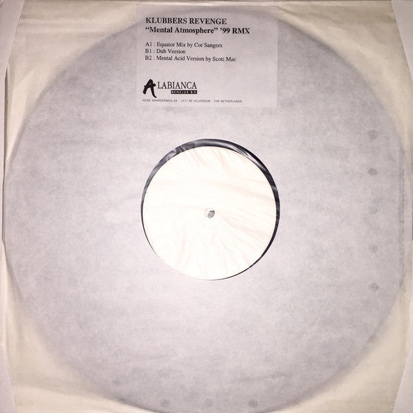 Klubbers Revenge : Mental Atmosphere '99 Rmx (12", W/Lbl)