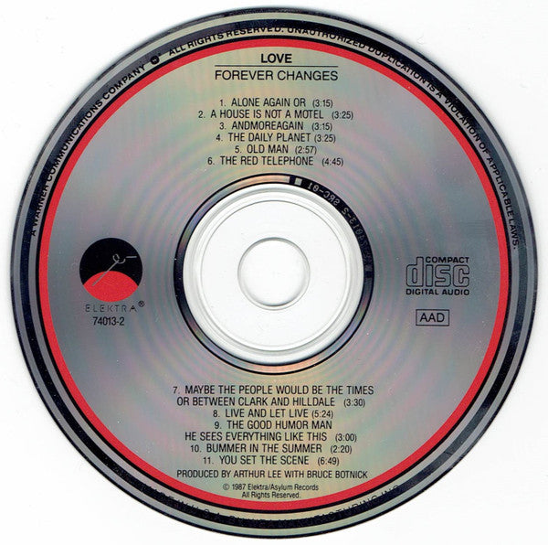 Love : Forever Changes (CD, Album)