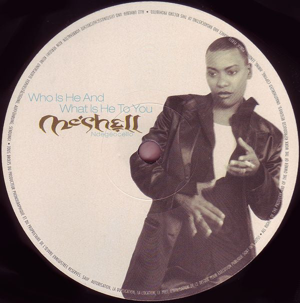 Me'Shell NdegéOcello : Who Is He And What Is He To You (12")